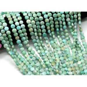 Бусины из амазонита круг гр.8мм, 39см, 49 бусин