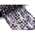 Бусины из аметиста круг гр.12мм, 39см, 28 бусин