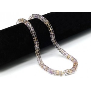 Бусины из аметрина диски 7*4мм, 41см, 198 бусин, 38,2г