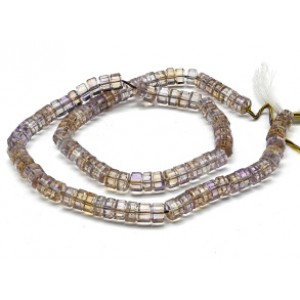 Бусины из аметрина диски 7*4мм, 41см, 103 бусины, 34,4г