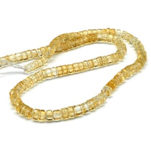 Бусины из цитрина диски гр.5*3мм, 45см, 120 бусин, 28,7г Бусины из цитрина диски гр.5*3мм, 45см, 120 бусин, 28,7г