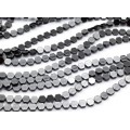 Бусины из гематита т.шестигранник 8*8мм, 41см, 50 бусин