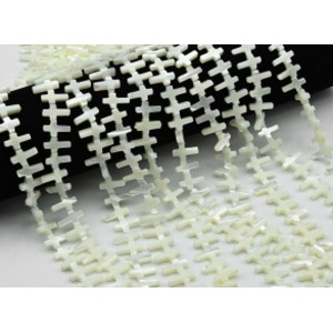 Бусины из перламутра форма 8*13мм, 39см, 49 бусин Бусины из перламутра форма 8*13мм, 39см, 49 бусин