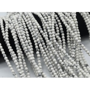 Бусины из кахолонга (имитация) шарик 4мм, 37см, 94 бусины (иск.)