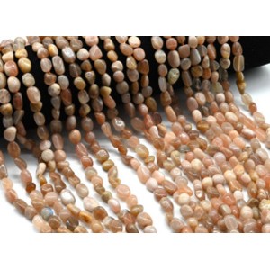 Бусины из беломорита галтовка 5*8мм, 39см, 46 бусин