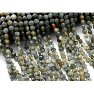 Бусины из лабрадора круг гр.8мм, 36см, 45 бусин