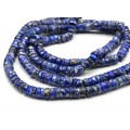 Бусины из лазурита афганского диски с гранями 7мм, 40,5см, 143 бусин