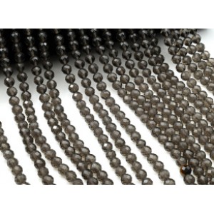 Бусины из раухтопаза искусственного шарик гр.7мм, 39см, 53шт (иск.) Бусины из раухтопаза искусственного шарик гр.7мм, 39см, 53шт (иск.)