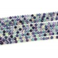 Бусины из флюорита шарик 6мм, 39см, 65 бусин