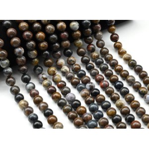 Бусины из петерсита шарик 10мм, 38,5см, 39 бусин Бусины из петерсита шарик 10мм, 38,5см, 39 бусин