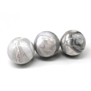 Шар из агата бразильского, диаметр 52-53мм, 203гр.