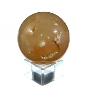 Шар из агата, диаметр 45мм, 130гр.