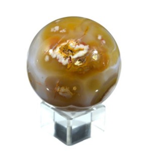 Шар из агата, диаметр 50мм, 162гр.