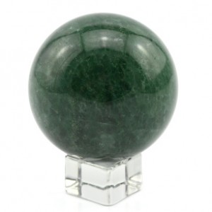 Шар из авантюрина зеленого, диаметр 61мм, 323г