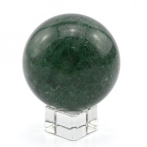 Шар из авантюрина зеленого, диаметр 59мм, 293г