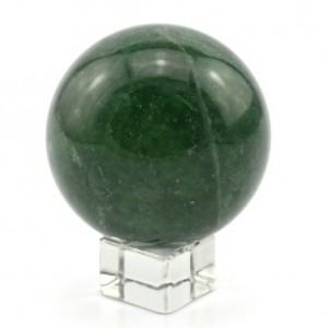 Шар из авантюрина зеленого, диаметр 61мм, 320г