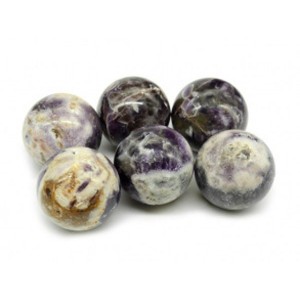 Шар из аметиста шевронного 2 сорт, диаметр 39-40мм, 86г