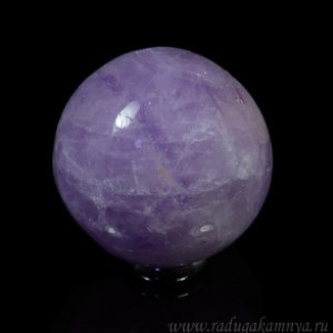 Шар из аметиста, диаметр 57-59мм, 260гр, сорт 2.