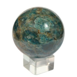 Шар из апатита диаметр 57мм, 310гр. 3сорт