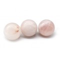 Шар из розового кварца, диаметр 24-25мм, 20г