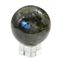 Шар из лабрадорита, диаметр 63мм, 364г