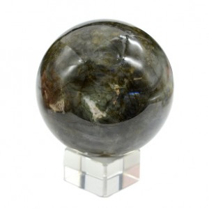 Шар из лабрадорита, диаметр 64мм, 375г
