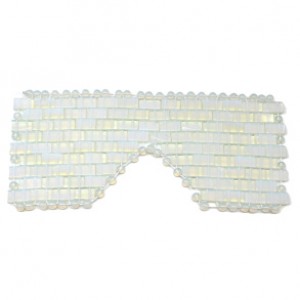 Энергетическая Маска для лица из лунного камня искусственного 90*210мм (иск.)