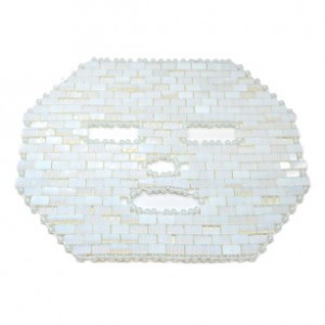 Энергетическая Маска для лица из лунного камня искусственного 220*280мм (иск.)