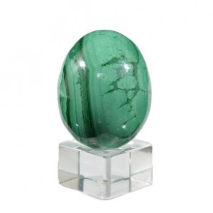 Яйцо из малахита 45*35*35мм, 110гр.