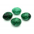 Яйцо из малахита 1сорт 36*49мм, 130-142гр.