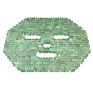 Энергетическая Маска для лица из камня нефрит прессованный 220*280мм