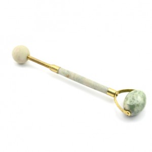 Массажёр роликовый-колотушка из нефрита 225*50*30мм