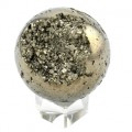 Шар с жеодой из пирита диаметр 60мм, 488г
