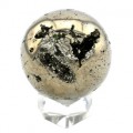Сувенирный шар из пирита диаметр 57-58мм, 393г