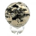 Шар с жеодой из пирита диаметр 59мм, 413г