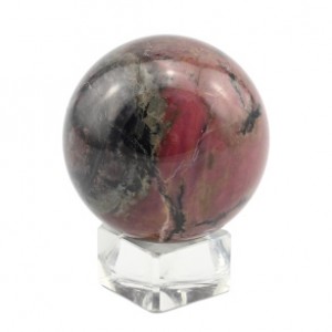 Шар из родонита, диаметр 55мм, 328г