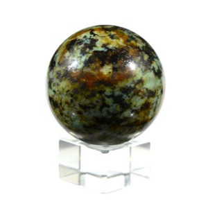 Шар из хризоколлы, диаметр 47мм, 153г