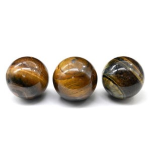 Шар из тигрового глаза, диаметр 53-55мм, 210г