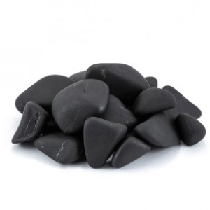 Галтовка из шунгита неполированная фракция 10-29мм, 1000г