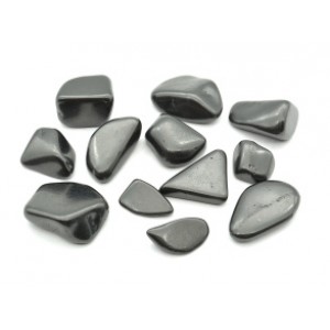 Галтовка из шунгита полированная фракция 20-29мм, 1000г