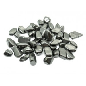 Галтовка из шунгита полированная фракция 10-19мм, 1000г