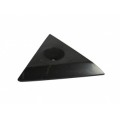 Подставка из шунгита под шар 3-6см малая треугольная, полированная