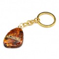 Брелок из янтаря именной Алина 20*35мм