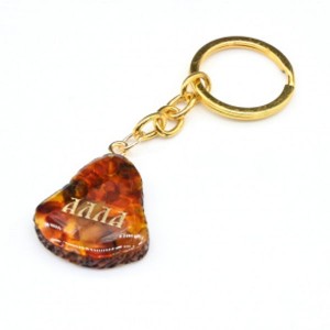 Брелок из янтаря именной Алла 20*35мм