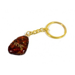 Брелок из янтаря именной Егор 20*35мм Брелок из янтаря именной Егор 20*35мм