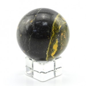 Шар из яшмы шмелинной диаметр 46мм, вес 145г