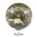 Шар из яшмы океанической, диаметр 74мм, 547г
