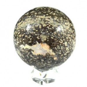 Шар из яшмы океанической, диаметр 74мм, 547г