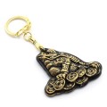 Брелок литой "Жаба" 50*45мм (иск.)