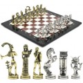 Шахматы подарочные с металлическими фигурами "Минотавр", 350*350мм